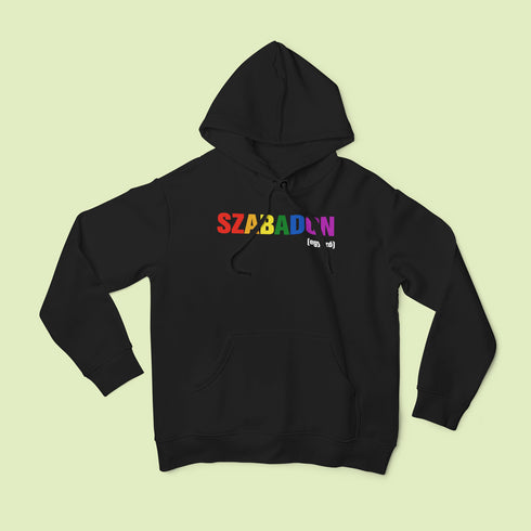 ZShowTime unisex kapucnis pulcsi - SZABADON